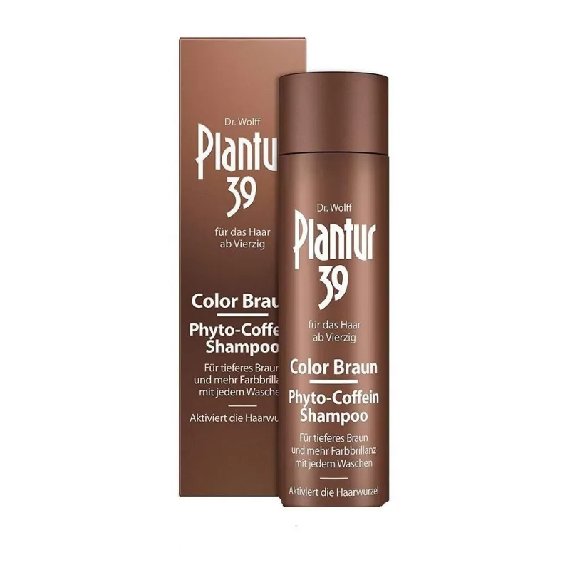 Sampon Color Brown Phyto-Caffeine Plantur 39, 250 ml, Dr. Kurt Wolff Dr.Kurt Wolff — preț și oferte