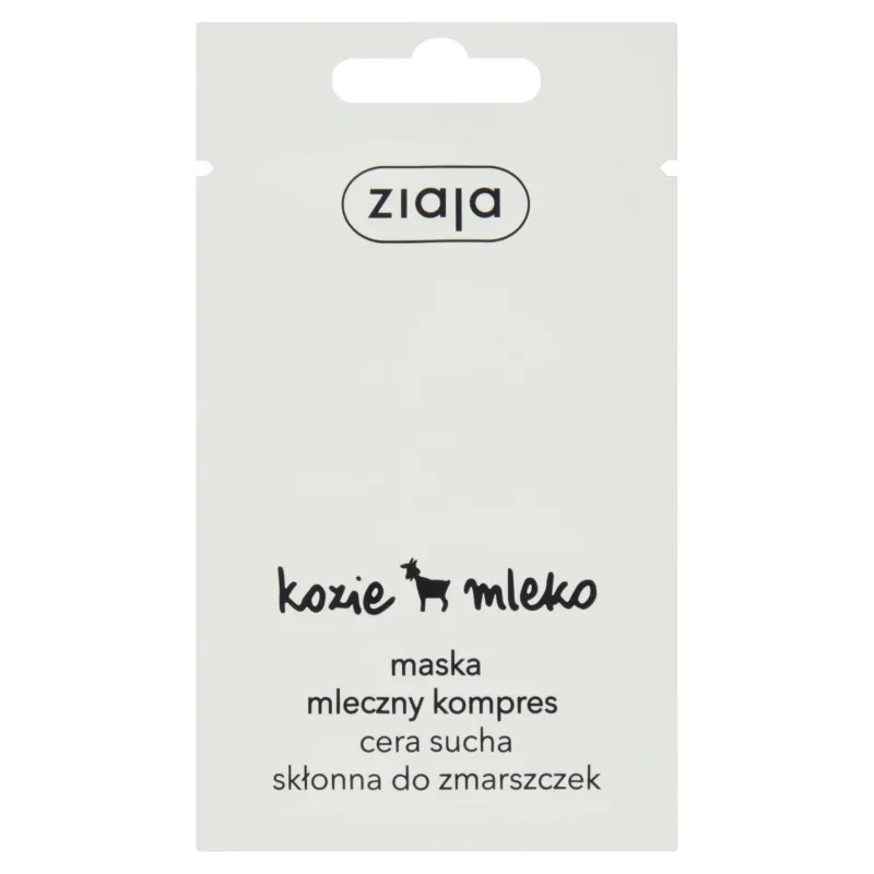 Ziaja Goat Milk, Mască de față, ten uscat, 7 ml — preț și oferte