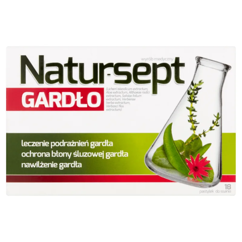Natur-Sept Throat, 18 pastiluțe — preț și oferte