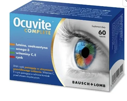 Ocuvite Complete, 60 de comprimate, Bausch&Lomb — preț și oferte