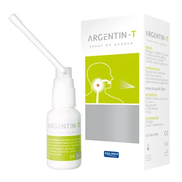Argentin T, spray pentru gât, 20 ml Solinea — preț și oferte