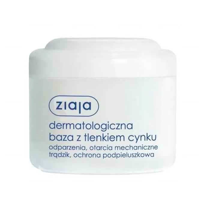 Ziaja, bază dermatologică cu oxid de zinc, 80 g — preț și oferte