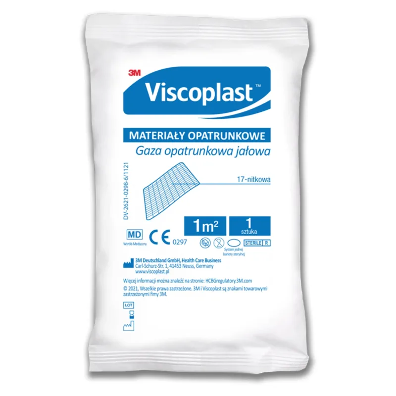 Viscoplast, tifon pentru pansamente, steril, cu filet 17, 1 m2, 1 bucată — preț și oferte