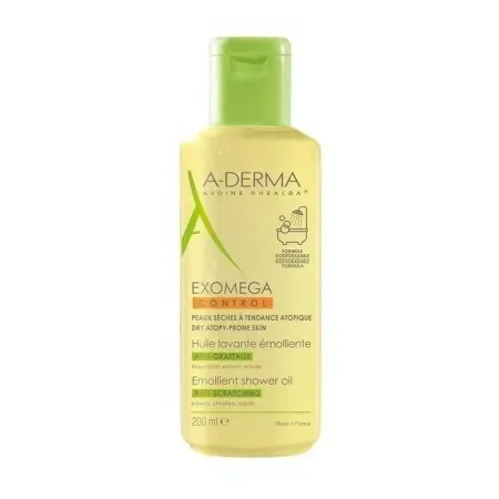 Ulei de dus Exomega Control, 200 ml, ADerma — preț și oferte