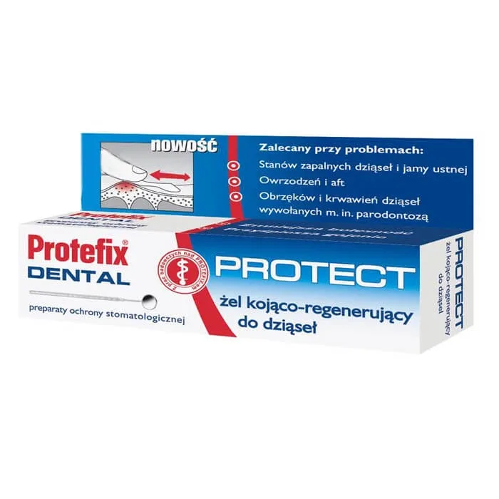Protefix Dental Protect, gel calmant și regenerant pentru gingii, 10 ml — preț și oferte