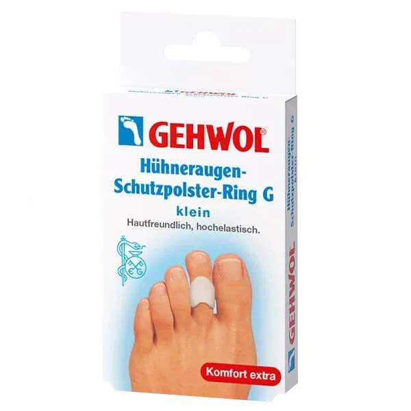 Gehwol Huhneraugen Huhneraugen Schutzpolster-Ring G, inel pentru degetele de la picioare, 3 bucăți — preț și oferte