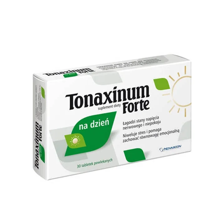 Tonaxinum Forte diurnă, 30 comprimate filmate Novascon — preț și oferte