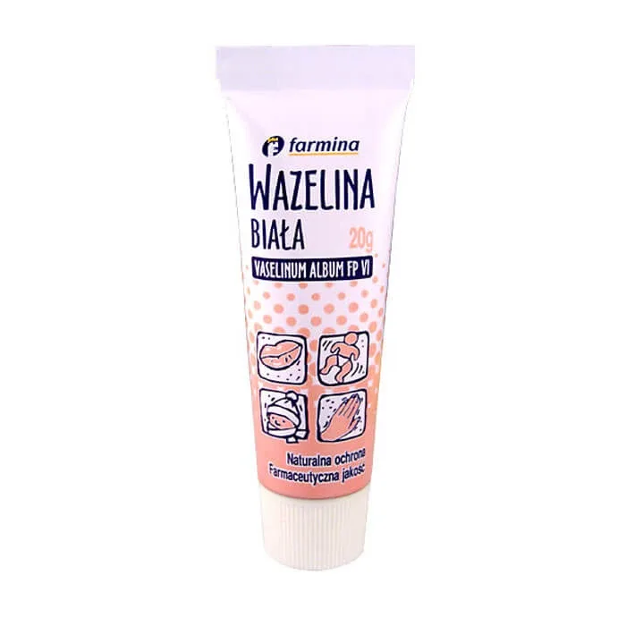 Vaselină albă, 20 g Farmina — preț și oferte