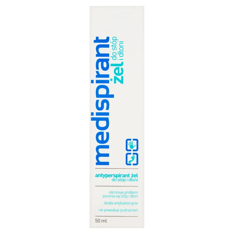 Medispirant, gel pentru picioare și mâini, 50 ml — preț și oferte