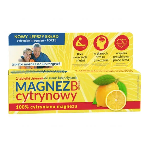 Magneziu B Complex - lămâie, 100 comprimate Unipharma — preț și oferte