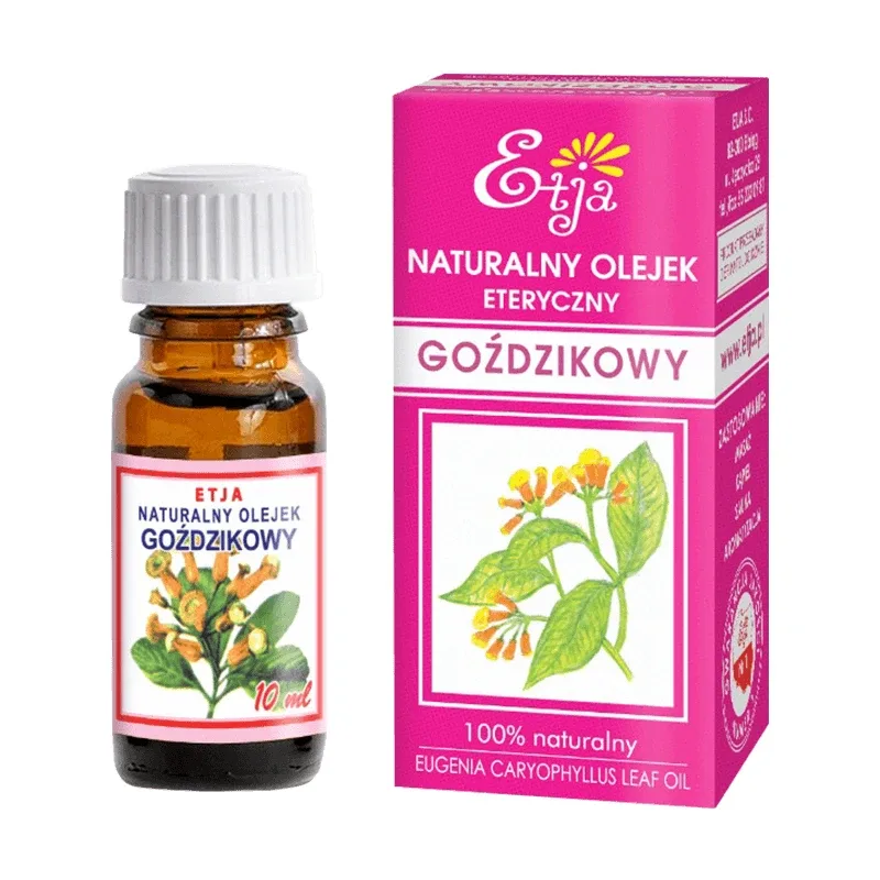 Etja, ulei esențial natural de cuișoare, 10 ml — preț și oferte