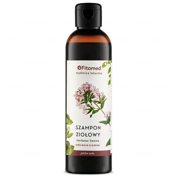 Fitomed, șampon pentru părul de culoare închisă, ceai și henna, 250 g — preț și oferte