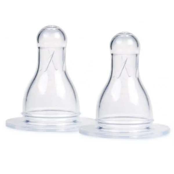 Canpol Babies, tetină pentru biberon, silicon, rotundă, mărime 2 medie, 2 bucăți — preț și oferte