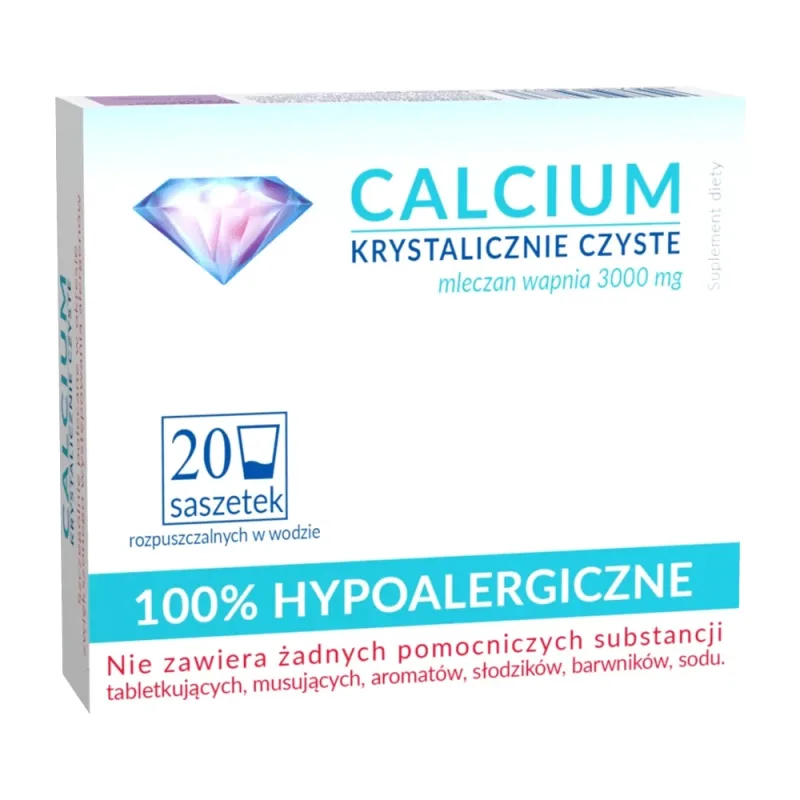 Calcium Crystal Clear, 20 de pliculețe Unipharma — preț și oferte