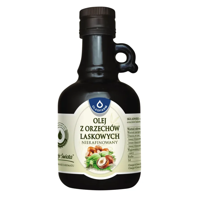 Oleofarm Oils of the World Ulei de alune de pădure, nerafinat, 250 ml — preț și oferte