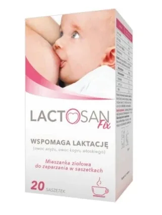 Lactosan Fix, amestec de ceaiuri de plante pentru infuzat, 1,5 g x 20 plicuri — preț și oferte