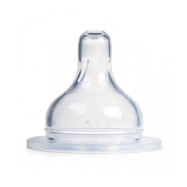 Canpol, tetină pentru biberon cu gură largă, silicon, EasyStart, 3 fluxuri, 1 bucată CANPOL BABIES — preț și oferte