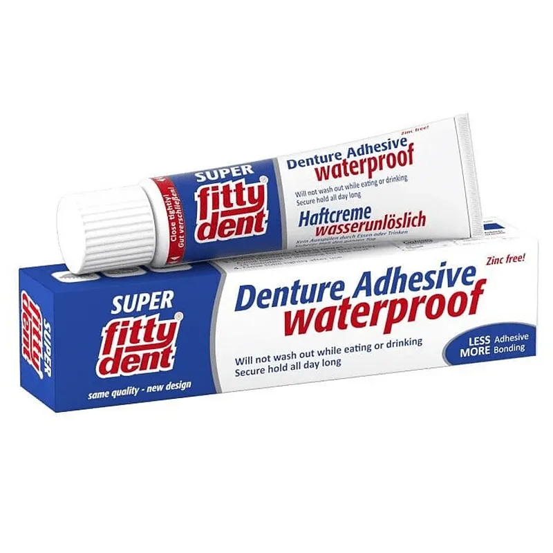 Fittydent Super, adeziv pentru proteze rezistent la apă, 40 g — preț și oferte
