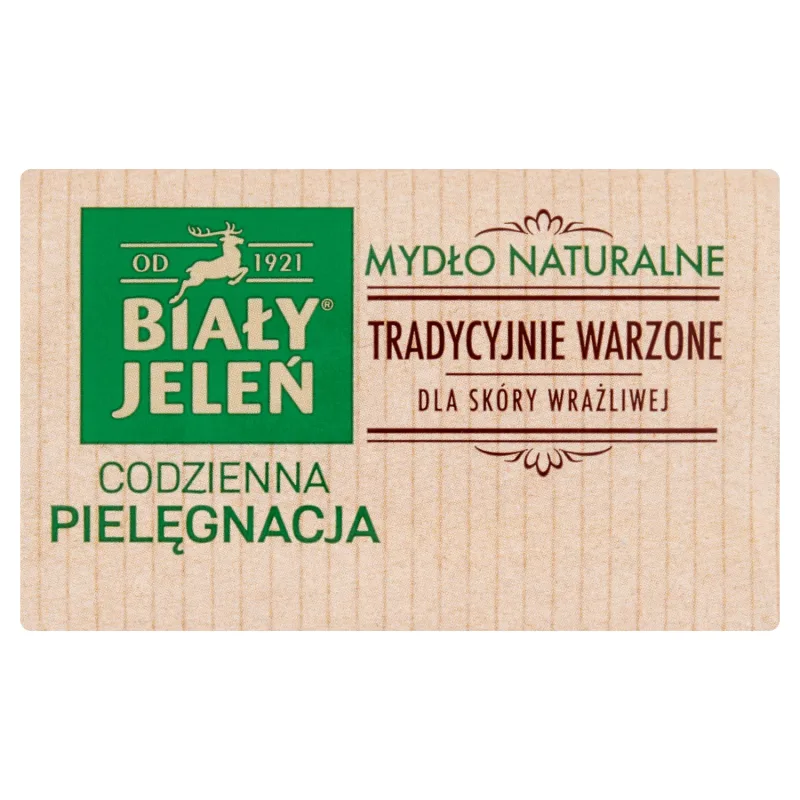 White Deer, săpun natural hipoalergenic, 100 g Biały Jeleń — preț și oferte