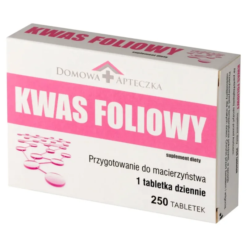 Acid folic 400 µg, 250 comprimate Domowa Apteczka — preț și oferte