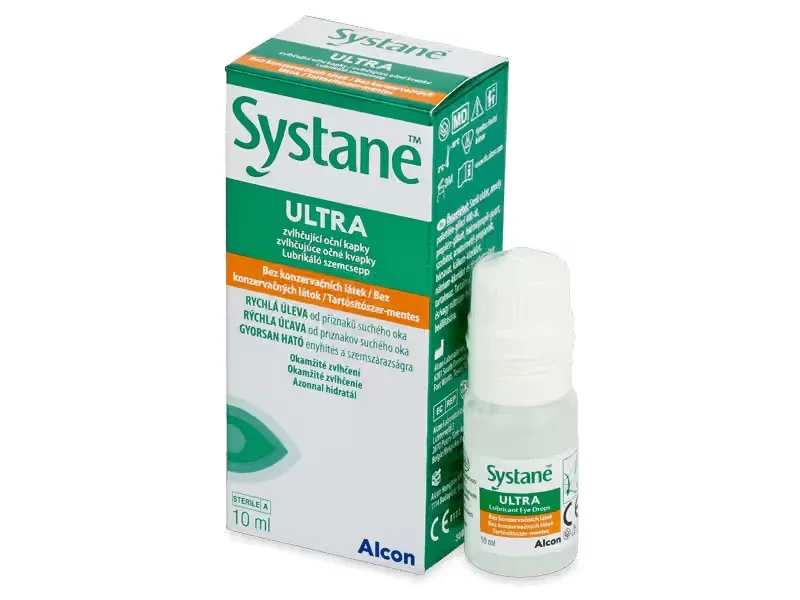 Picături hidratante pentru ochi Systane Ultra, 10 ml, Alcon — preț și oferte