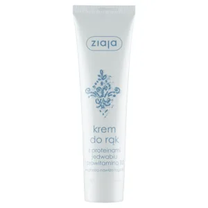 Ziaja, Cremă de mâini cu proteine de mătase și provitamina B5, 100 ml