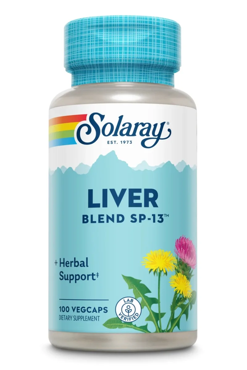 Liver Blend Solaray, 100 capsule, Secom — preț și oferte