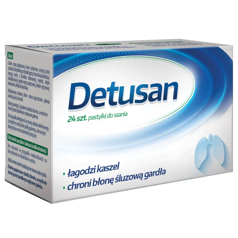 Detusan, 24 de pastiluțe AFLOFARM — preț și oferte