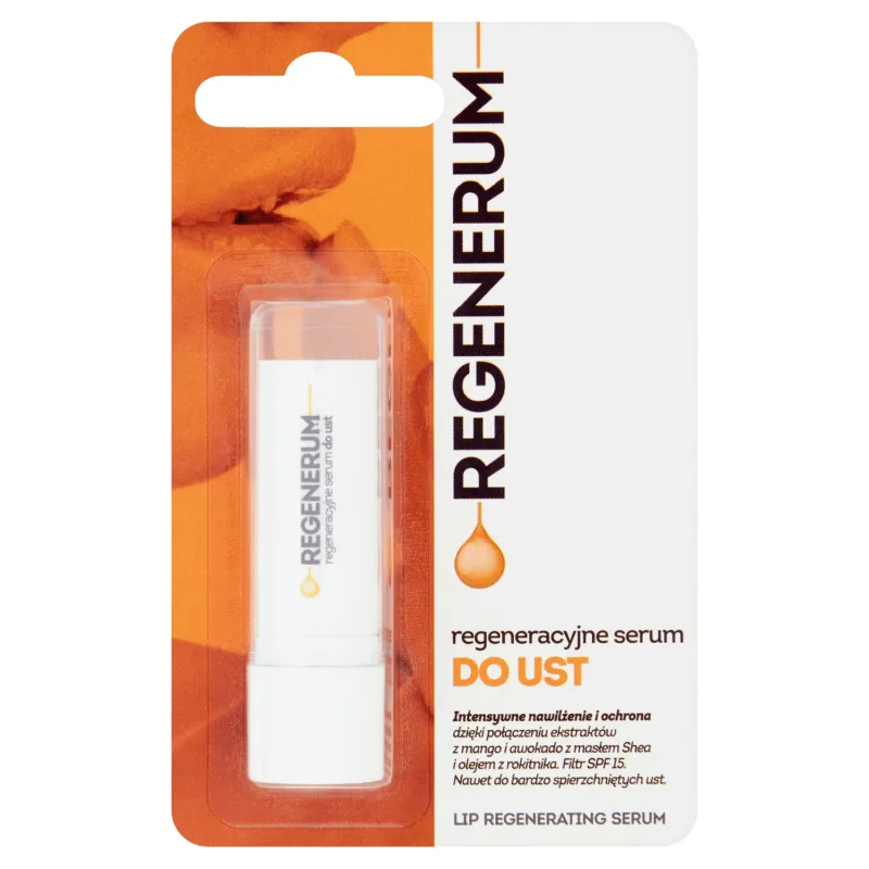 Regenerum, ser de regenerare a buzelor, SPF 15, 5 g — preț și oferte