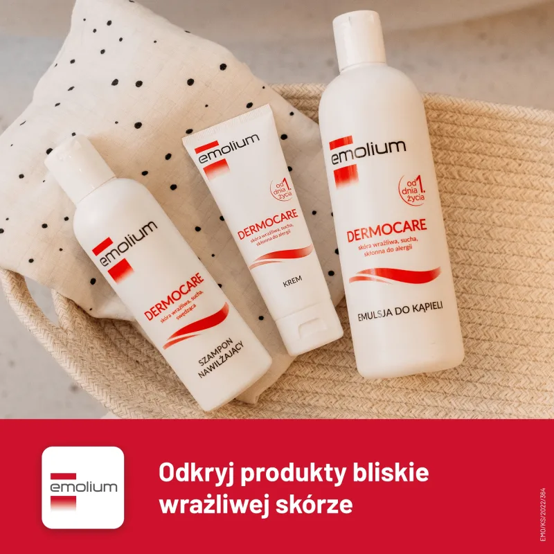Emolium Dermocare, emulsie de baie din prima zi de viață, 200 ml — preț și oferte