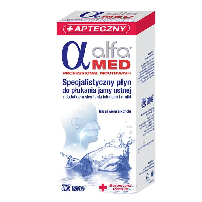 Alfa Med, apă de gură specializată, 200 ml Alfa Mechim — preț și oferte