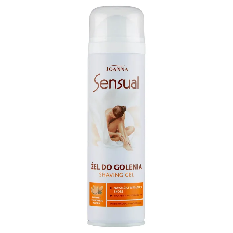 Joanna Sensual, gel de ras pentru femei cu extract de pepene galben, 200 ml — preț și oferte