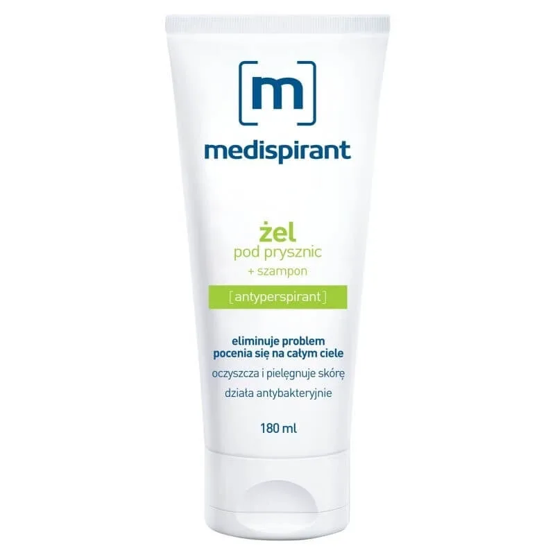 Medispirant, gel de duș și șampon 2în1, 180 ml — preț și oferte