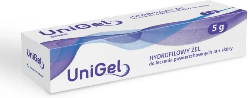 UniGel, gel hidrofilic pentru tratamentul rănilor superficiale ale pielii, 5 g — preț și oferte