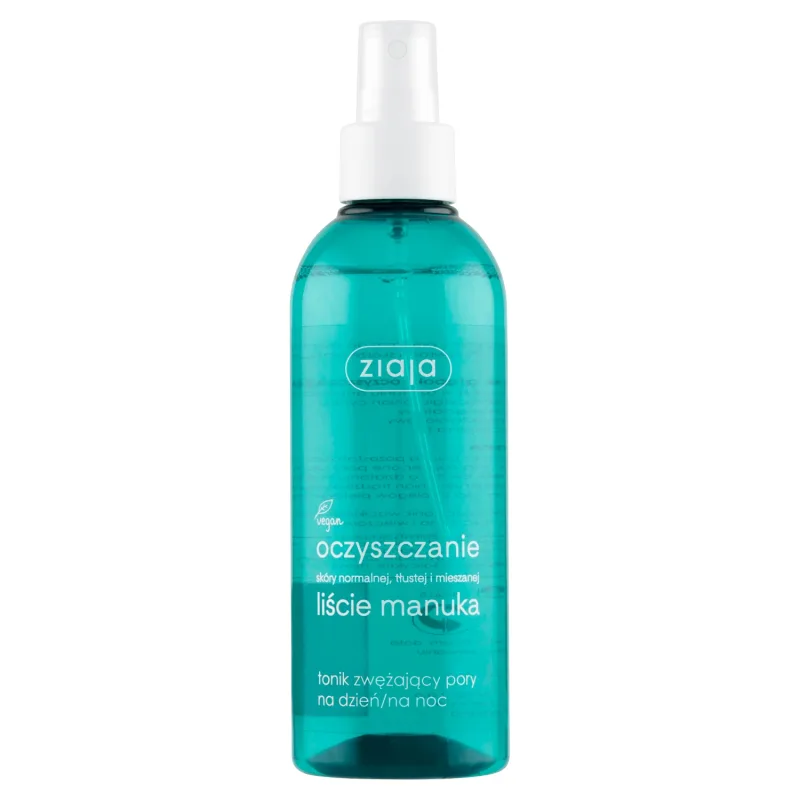 Ziaja Oczyszczanie, frunze de manuka, tonic pentru strângerea porilor, pentru zi și noapte, 200 ml — preț și oferte