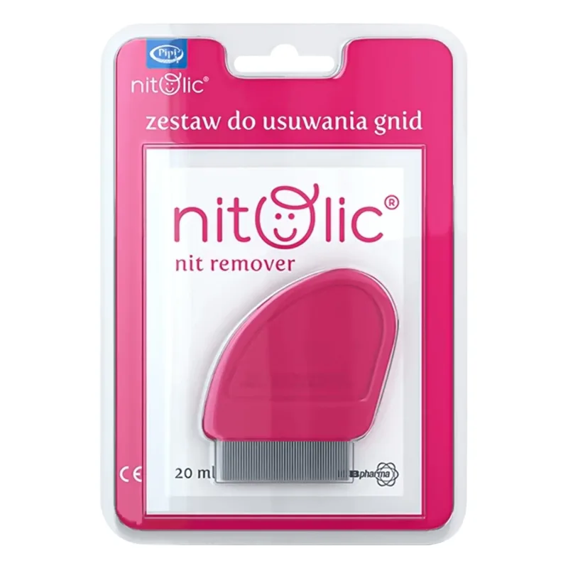 Pipi Nitolic Kit de îndepărtare a păduchilor, emulsie, 20 ml + pieptene — preț și oferte