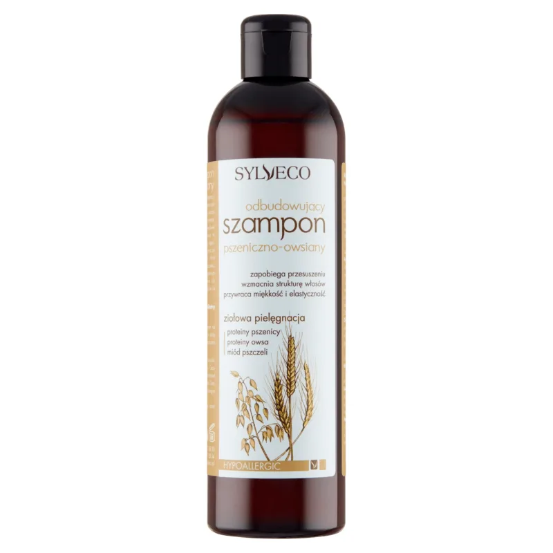 Sylveco, șampon de reconstrucție cu grâu și ovăz, 300 ml — preț și oferte