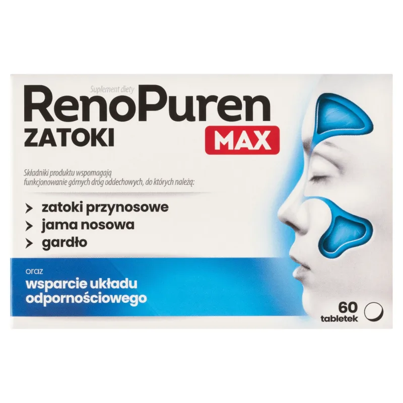 RenoPuren Zatoki Max, 60 comprimate AFLOFARM — preț și oferte