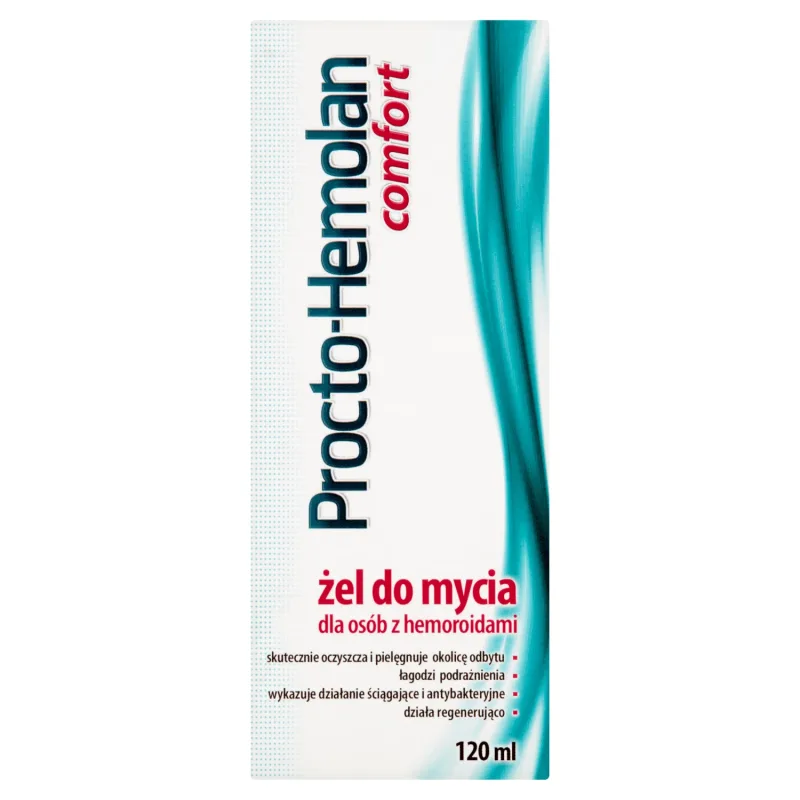 Procto-Hemolan Comfort, gel de spălare pentru persoanele cu hemoroizi, 120 ml AFLOFARM — preț și oferte