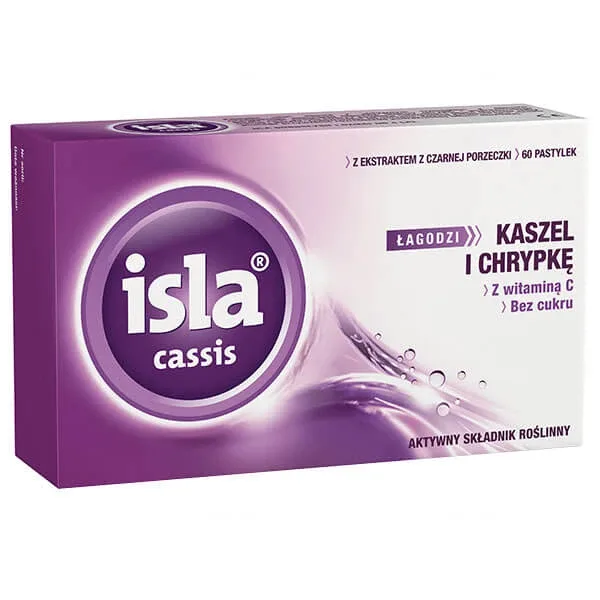 Isla Cassis cu extract de coacăze negre, 60 de pastiluțe Engelhard Arzneimittel — preț și oferte