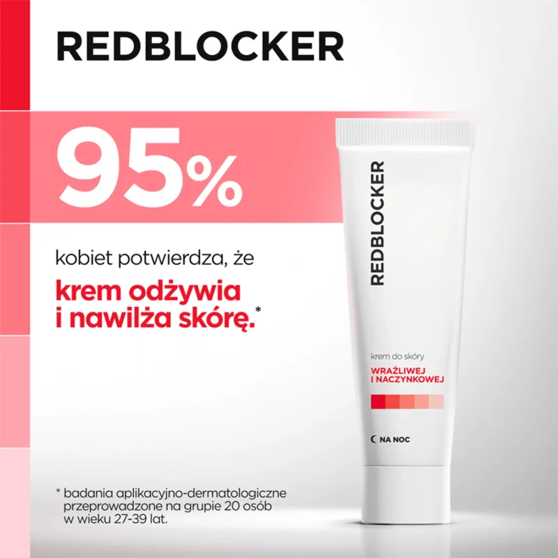 Redblocker, Cremă pentru piele capilară, Cremă de noapte, 50 ml AFLOFARM — preț și oferte