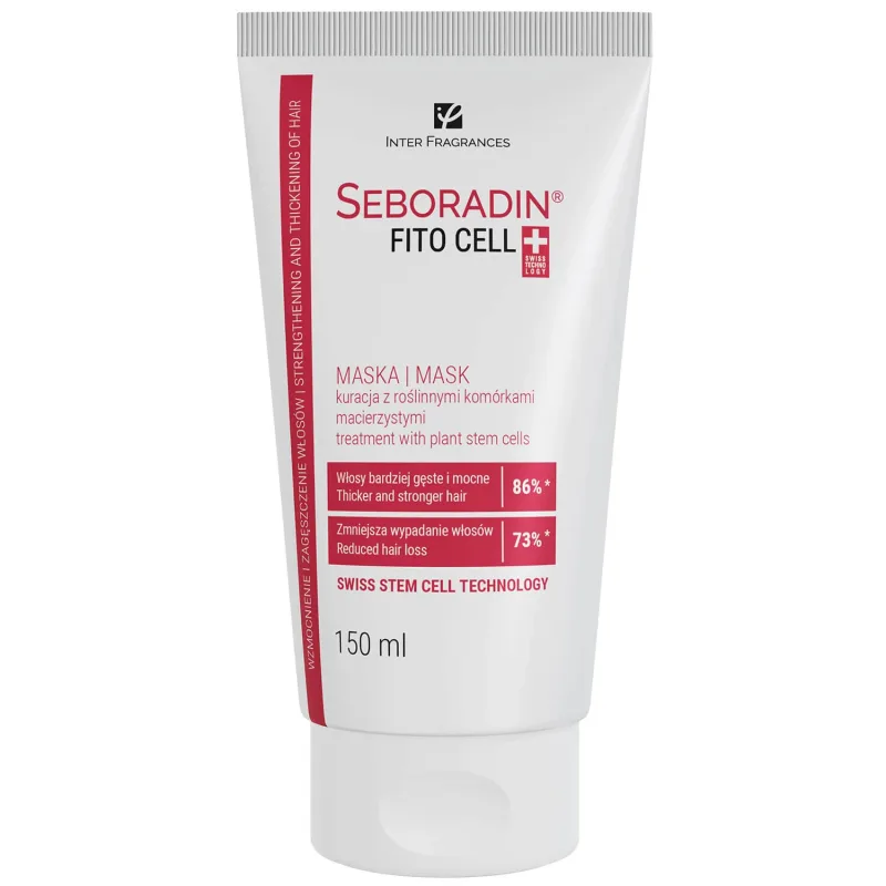 Seboradin FitoCell, Mască de întărire a părului cu celule stem vegetale, 150 ml — preț și oferte