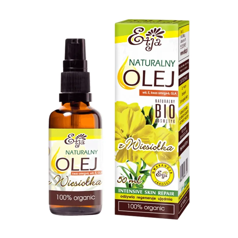 Etja, Ulei de Evening Primrose Bio, 50 ml AMBALARE CONTAMINATĂ — preț și oferte