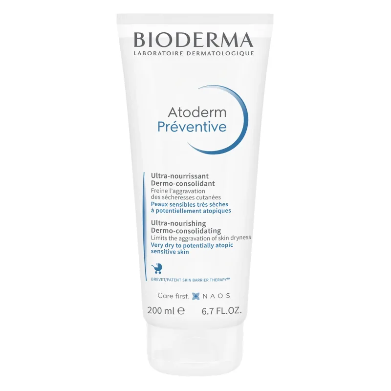 Cremă pentru copii și bebeluși Bioderma Atoderm Préventive, piele atopică, 200 ml, Naos — preț și oferte