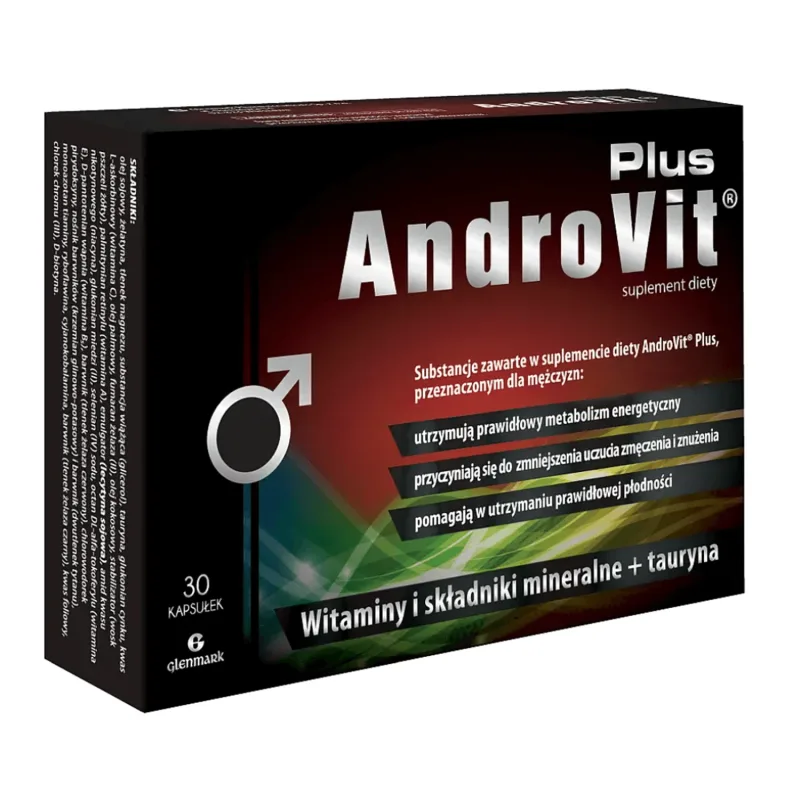 AndroVit Plus, 30 capsule Glenmark — preț și oferte
