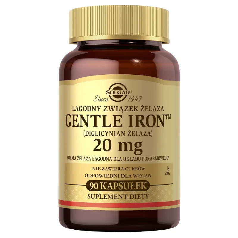 Solgar Gentle Iron, 90 capsule — preț și oferte