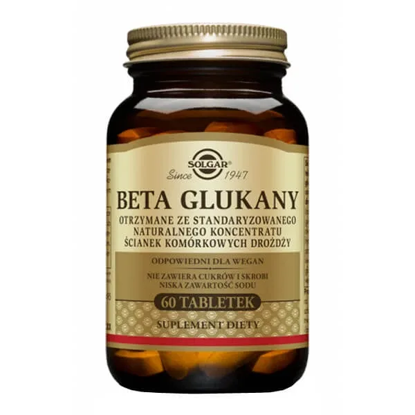 Solgar Beta Glucani, 60 comprimate — preț și oferte