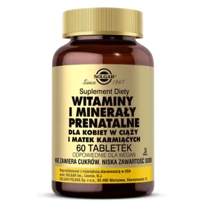 Solgar Prenatal Vitamine și minerale, 60 de tablete