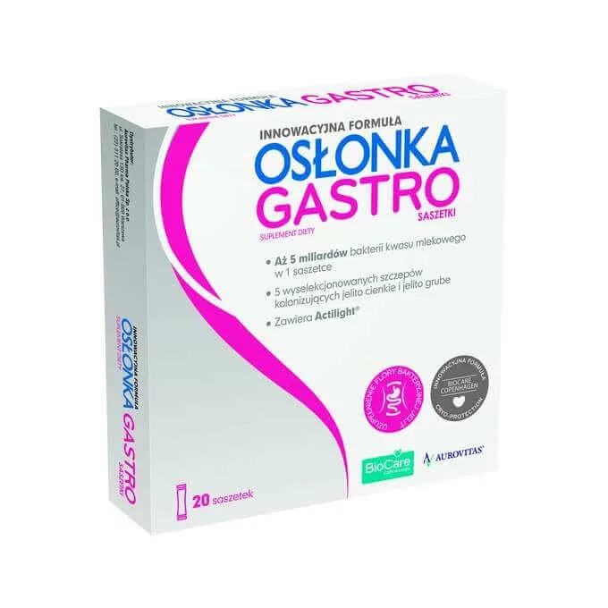 Înveliș Gastro, 20 de pliculețe — preț și oferte
