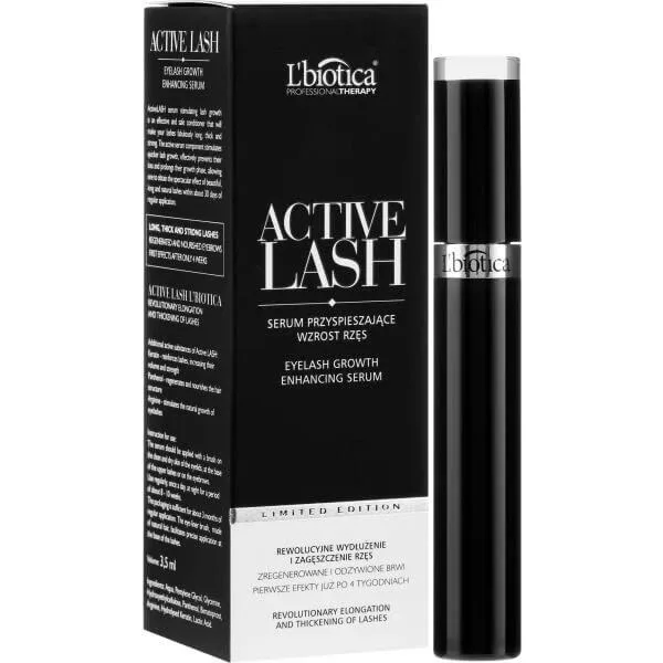 L'Biotica Active Lash, Serum pentru creșterea genelor, 3.5 ml — preț și oferte